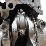 Ford 2.0 EcoBlue Diesel YLDA C20DD0J Fuzelāžas motora cilindru bloka kloķvārpsta