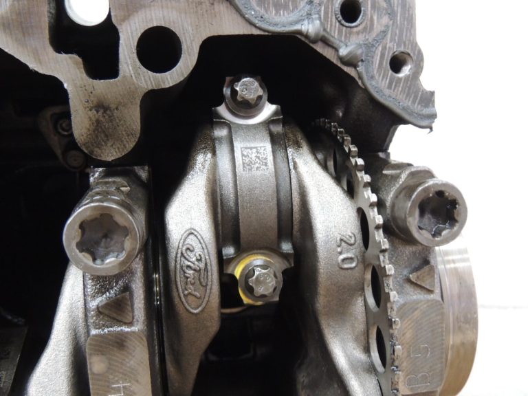 Ford 2.0 EcoBlue Diesel YLDA C20DD0J Fuzelāžas motora cilindru bloka kloķvārpsta