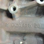 Ford 2.0 EcoBlue Diesel YLDA C20DD0J Fuzelāžas motora cilindru bloka kloķvārpsta