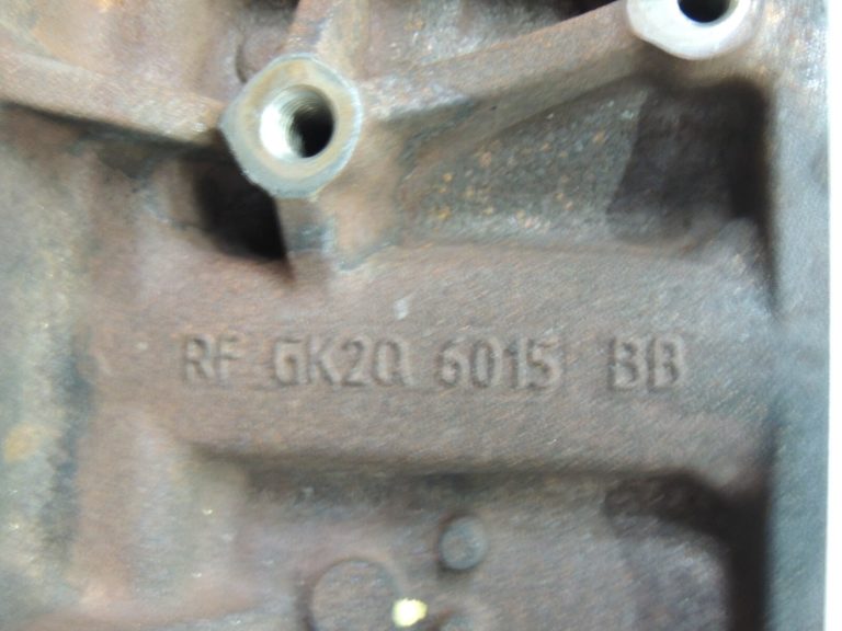Ford 2.0 EcoBlue Diesel YLDA C20DD0J Fuzelāžas motora cilindru bloka kloķvārpsta