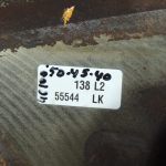 Opel Zafira C 2.0CDTi A20DT motora bloks A20DT cilindru bloks
