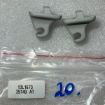 VW Golf Mk6 oriģinālais saules aizsarga turētājs kreisais labais komplekts 1K0857561B