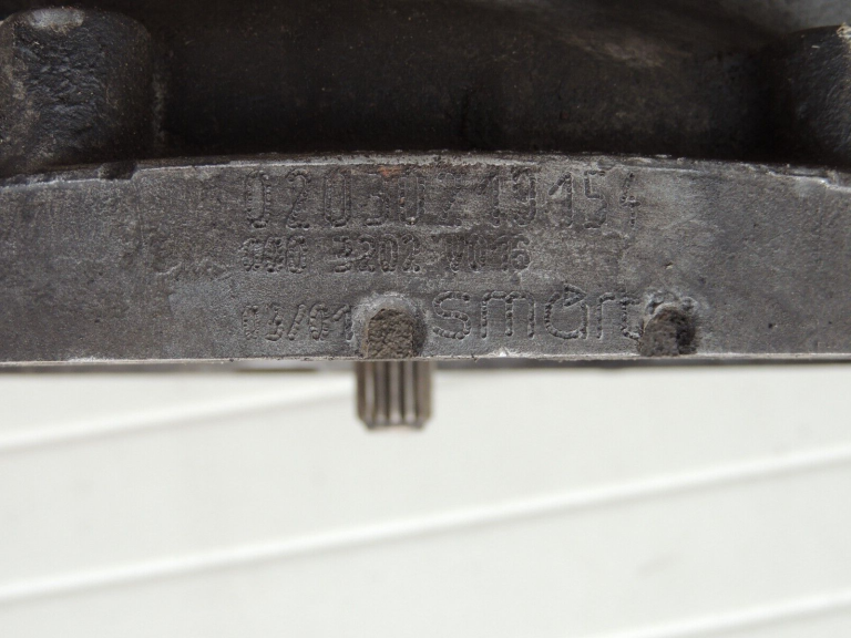Smart ForTwo W450 0.6i benzīna pārnesumkārba manuālā pārnesumkārba 0014207V001000000