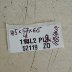OEM Opel Meriva B velosipēdu bagāžnieka komplekts 13271148