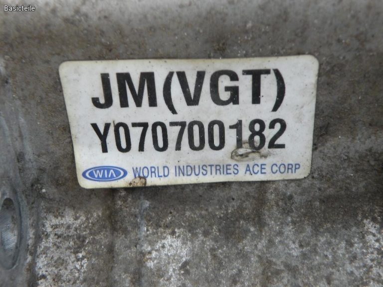 Kia Sportage 2 2.0 CRDI 4WD pārnesumkārba jm vgt Hyundai Tucson 4730039130