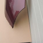 Renault Grand Scenic III Priekšējā labā dubļusarga krāsa KTENNM Damask Red