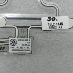 VW Polo oriģinālais priekšējo sēdekļu pasažiera sēdvietas aizņemtības sensors