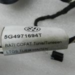 VW Golf 7 oriģinālo durvju instalācijas instalācija aizmugurējā labajā pusē elektroinstalācijas instalācija