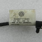VW Golf 7 oriģinālās vadu instalācijas instalācijas numura apgaismojums aizmugurējais bamperis