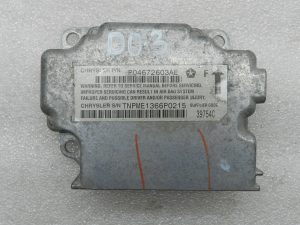 Dodge Caliber oriģinālais vadības bloks gaisa spilvenu vadības bloks