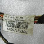 VW Tiguan Oriģinālā elektroinstalācijas instalācija durvju durvju instalācijas instalācija aizmugurējā kreisā pusē
