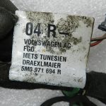 VW Golf Plus oriģinālās durvju instalācijas instalācija aizmugurējā labajā pusē