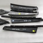 Audi A6 C7 4G Avant durvju vāku ārējā paneļa komplekts melns 4G5853274