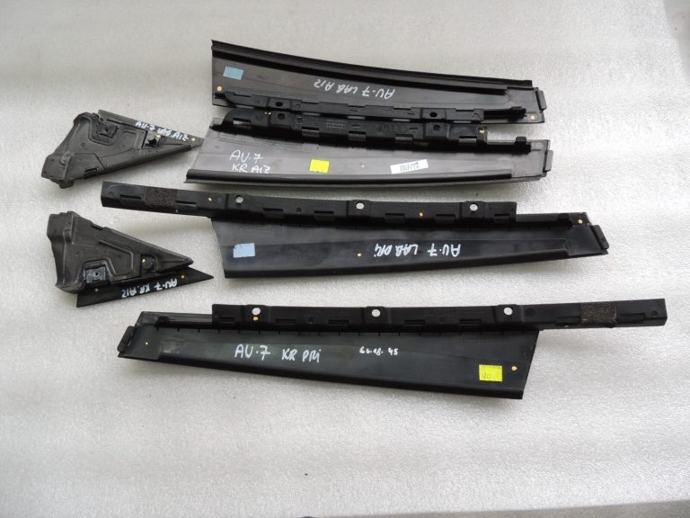 Audi A6 C7 4G Avant durvju vāku ārējā paneļa komplekts melns 4G5853274