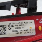 Audi A6 C7 4G Allroad Avant aizmugurējais lukturis pa labi iekšpusē aizmugurējās durvis 4G9945094