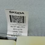 Skoda Kodiaq Oriģinālie sēdekļi Sēdekļa spilvens priekšējais labais