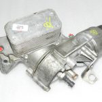 Lancia Thema II Jeep WK 3.0 CRD eļļas filtra korpuss ar dzesētāju 68504665AA 68211440AB