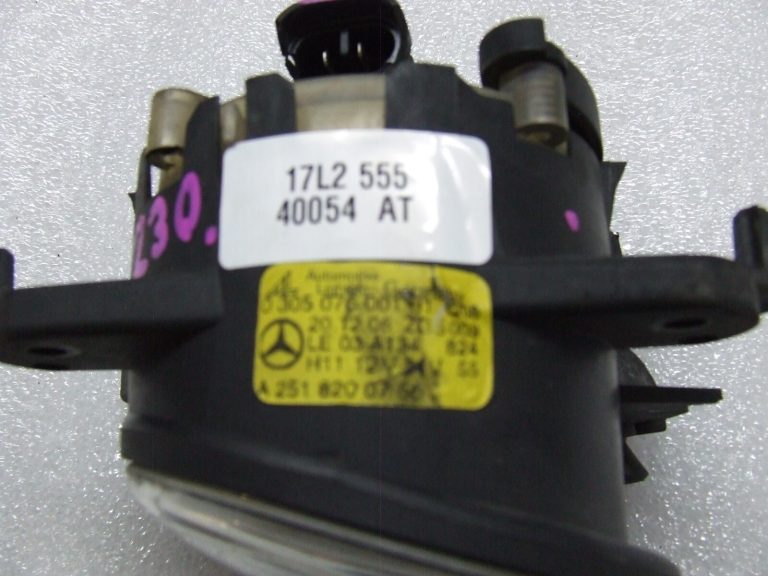 Mercedes-Benz W164 W169 W251 W207 W219 W216 X156 Priekšējais kreisais miglas lukturis