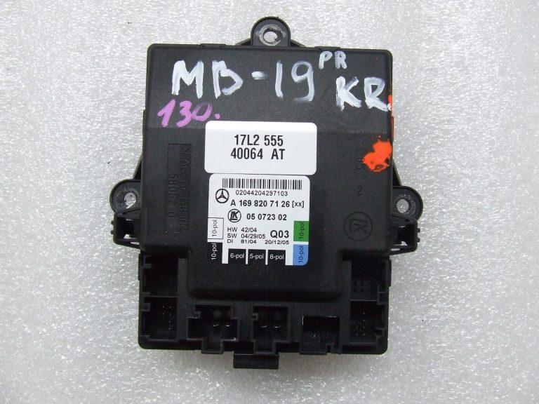 Mercedes Benz A180 W169 W245 A160 Durvju vadības bloks priekšējais kreisais