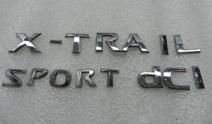 Nissan X-Trail Sport dCi Original Emblem Rear 848951da0b 84896eq300