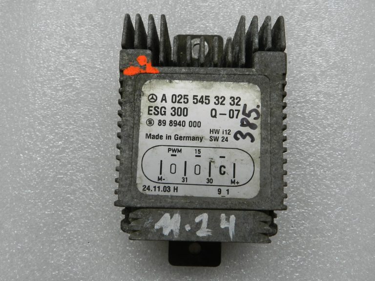 Mercedes-Benz gaisa vadības bloks vadības bloks a025545323232