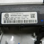 Audi A4 B6 B7 B7 Avant salona gaiši pelēks 8e0951177