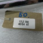 Mini Cooper R56 R55 Oriģinālais apdares gredzens priekšējam lukturim kreisais hromēts 2752243