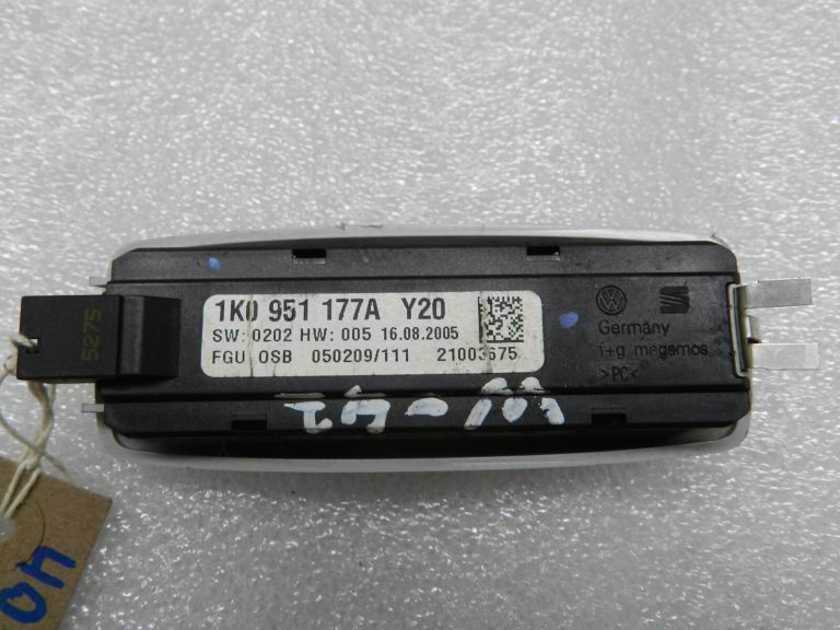 Volkswagen Golf GT ultraskaņas sensors DWA aizsardzībai pret zādzību 1k0951177a