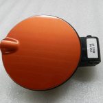 Skoda Fabia 5J oriģināls benzīna vāciņš dīzeļdegviela M2M2 F3H oranžs mandarīns metālika krāsā