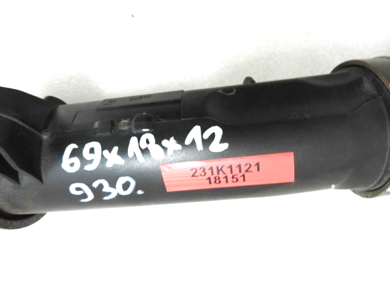 Nissan Renault 1.5DCi starpdzesētājs Turbokompresora gaisa vads 144609787R