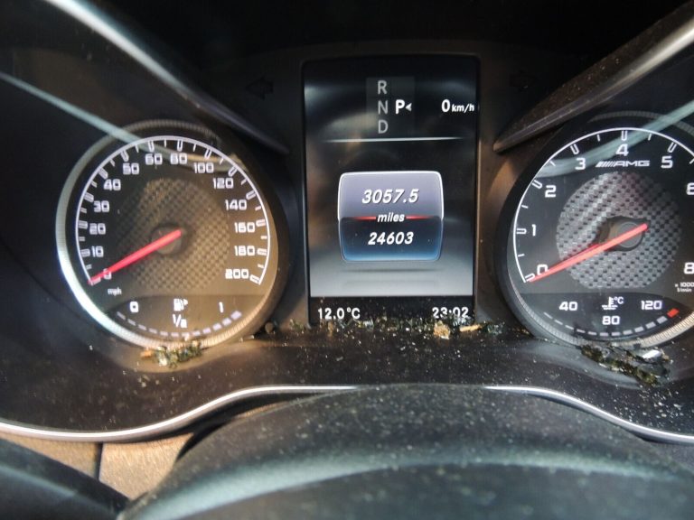 Mercedes W205 C63 AMG benzīna instrumentu klasteris spidometra instrumentu klasteris MPH