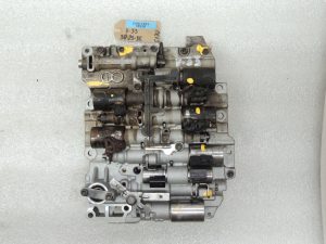 Volvo AF40 TF-80SC vadības bloka vārsta korpuss, pēc ugunsgrēka bojājuma