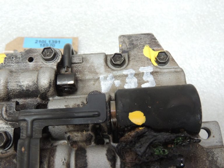 Volvo AF40 TF-80SC vadības bloka vārsta korpuss, pēc ugunsgrēka bojājuma
