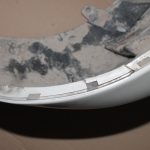 Opel Antara Facelift aizmugurējais bamperis GBQ crystal white 96858958, 4810746