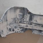 Opel Antara Facelift aizmugurējais bamperis GBQ crystal white 96858958, 4810746