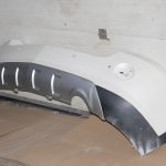 Opel Antara Facelift aizmugurējais bamperis GBQ crystal white 96858958, 4810746
