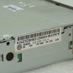 Oriģinālais VW Tiguan 5N CD mainītājs 6 disku CD mainītājs 1T0057110B