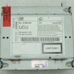 OEM testēts Opel Zafira C Navi 600 Radio GPS CD navigācija 13490271 22883322 UCU