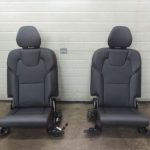 Volvo XC90 II Ādas sēdekļu komplekts melns no britu auto 🚨 RHD 🚨