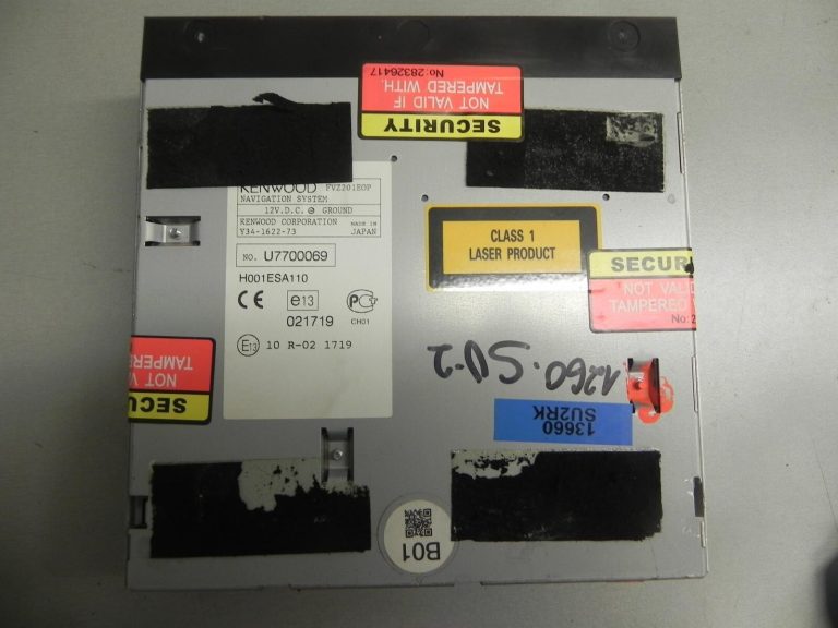 Subaru navigācijas sistēmas vadības bloks Kenwood 86271AG010 FVZ201EOP Y34-1622-73
