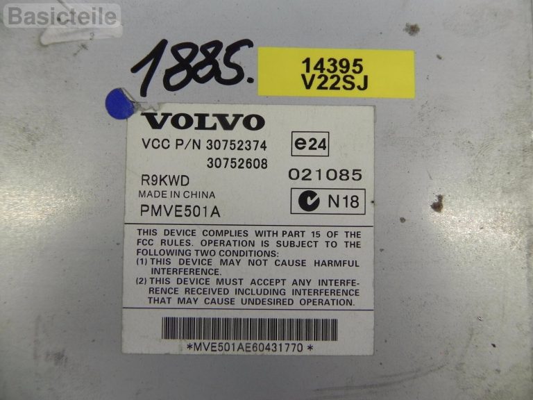 Audio pastiprinātājs AUD High Performance priekš Volvo C30 C70 S40 V50 XC90 36050040