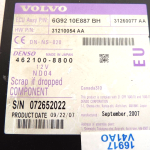 Volvo V70 III XC70 II S80 II XC60 Navi multimediju DVD Rom atskaņotājs 36051020