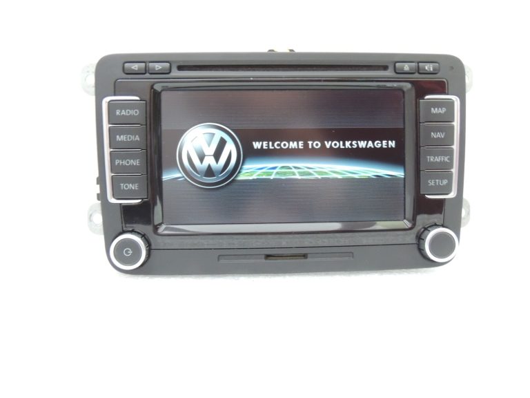 VW Tiguan 5N 08-11 Golf VI Radio NAVI Navigācija RNS 510 1T0035680B