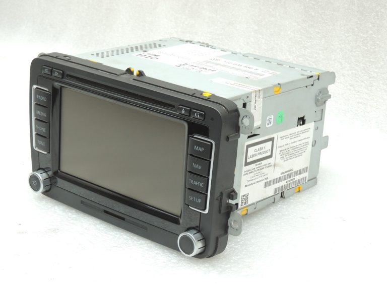 VW Tiguan 5N 08-11 Golf VI Radio NAVI Navigācija RNS 510 1T0035680B