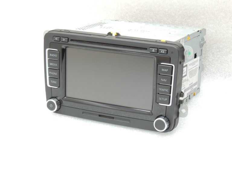 VW Tiguan 5N 08-11 Golf VI Radio NAVI Navigācija RNS 510 1T0035680B