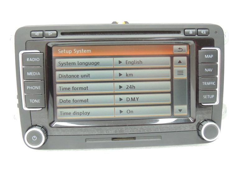 VW Tiguan 5N 08-11 Golf VI Radio NAVI Navigācija RNS 510 1T0035680B