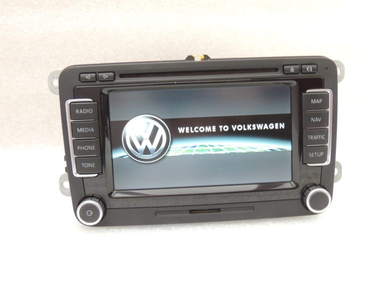 VW Tiguan 5N 08-11 Golf VI Radio NAVI Navigācija RNS 510 1T0035680B