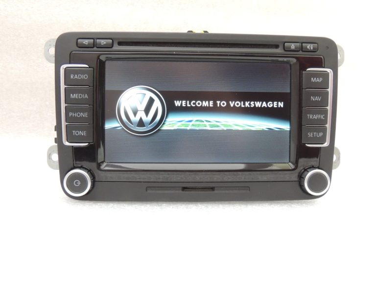VW Tiguan 5N 08-11 Golf VI Radio NAVI Navigācija RNS 510 1T0035680B