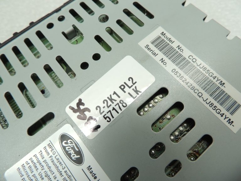Ford Ranger P375 TKE Radio vadības bloks CD atskaņotājs GMBVA EB3T-19C107-DF