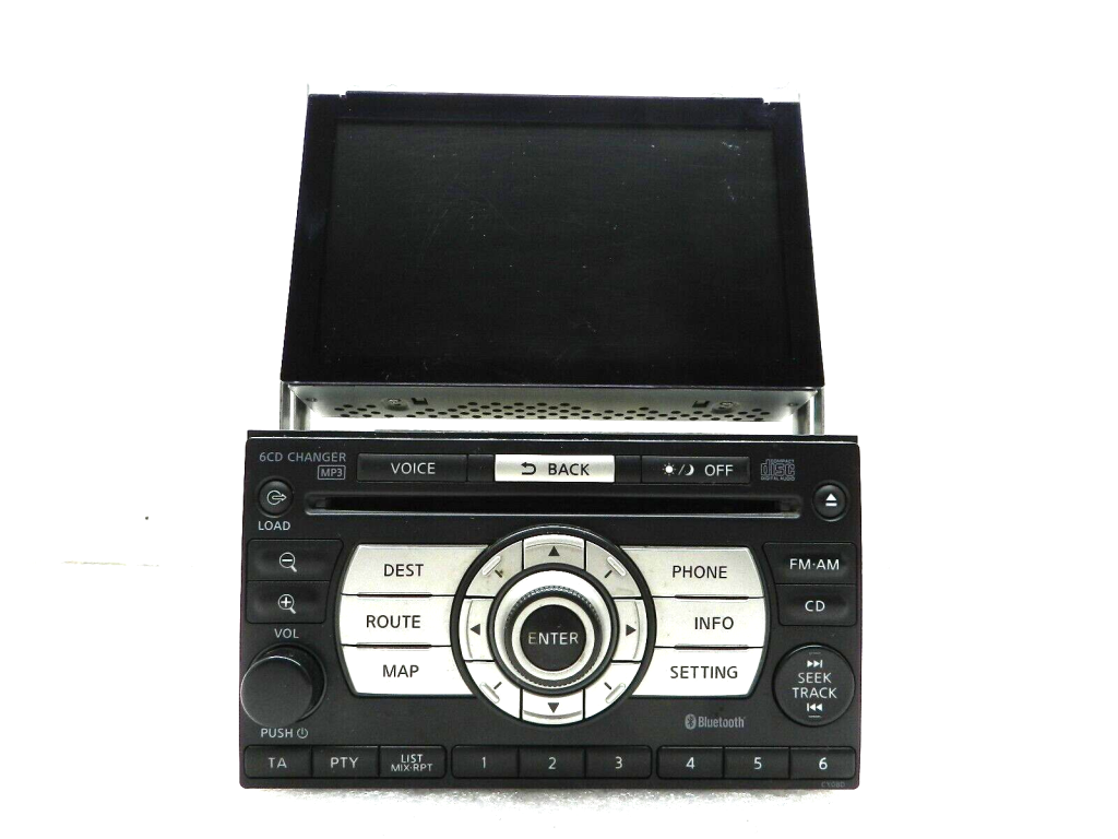 Nissan X-trail T31 original navigation system car radio GPS with CD